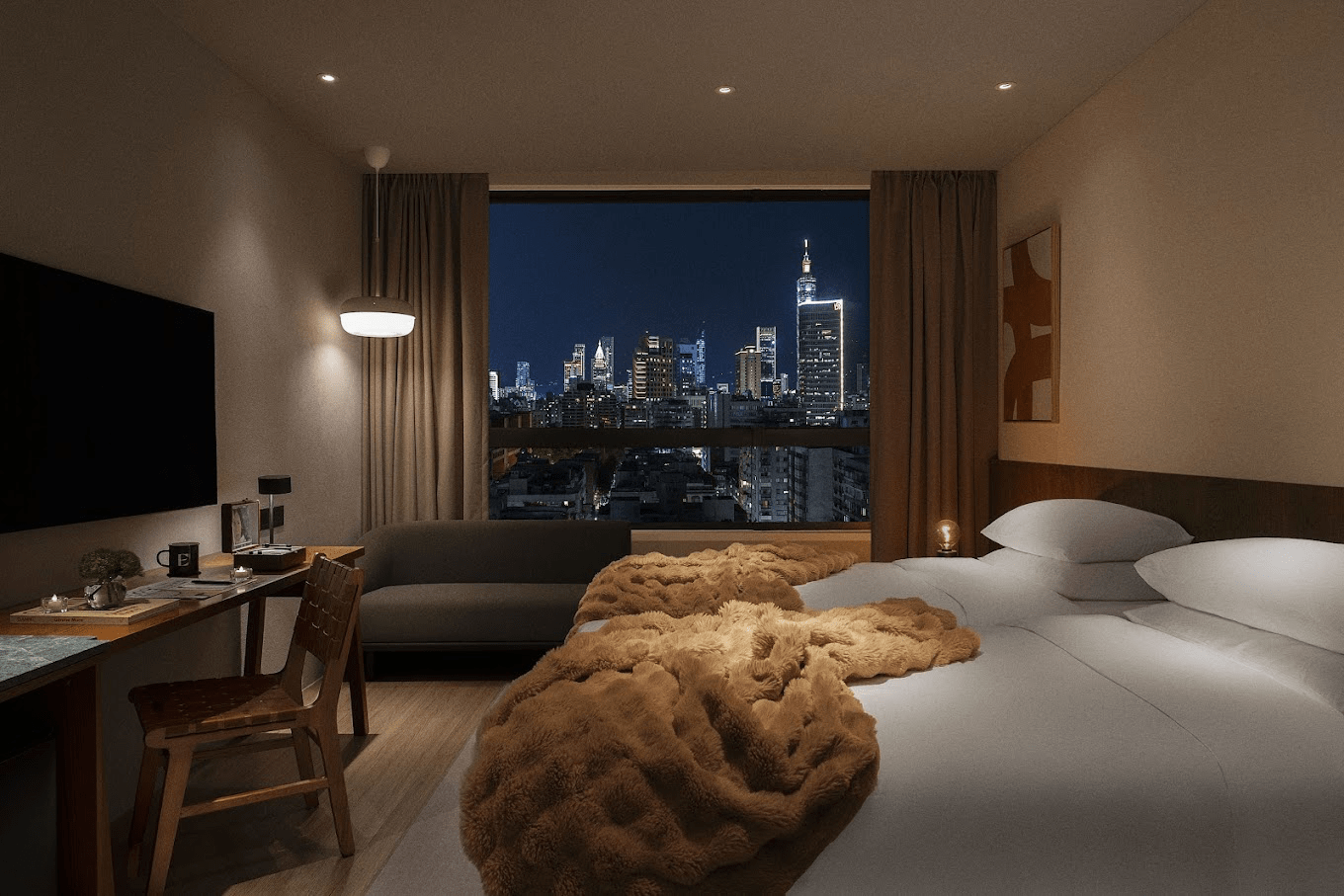 在 EPISODE Daan Taipei 的夜晚入住，讓時間流動，也讓旅程多一點餘裕