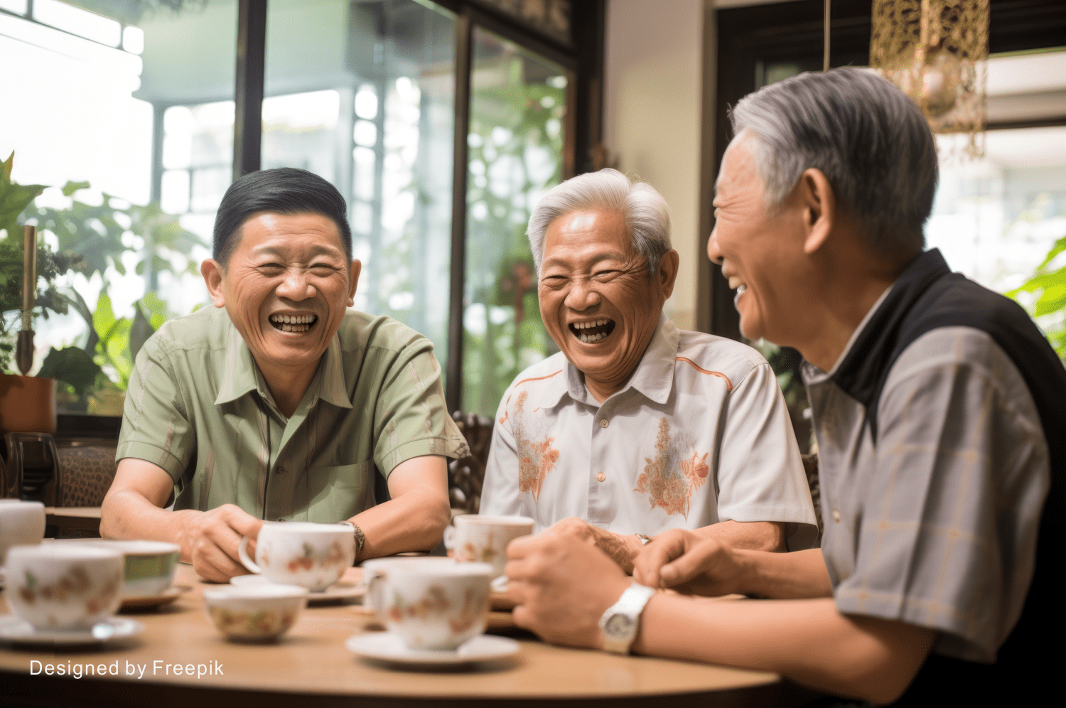 古坑咖啡園區山景與咖啡