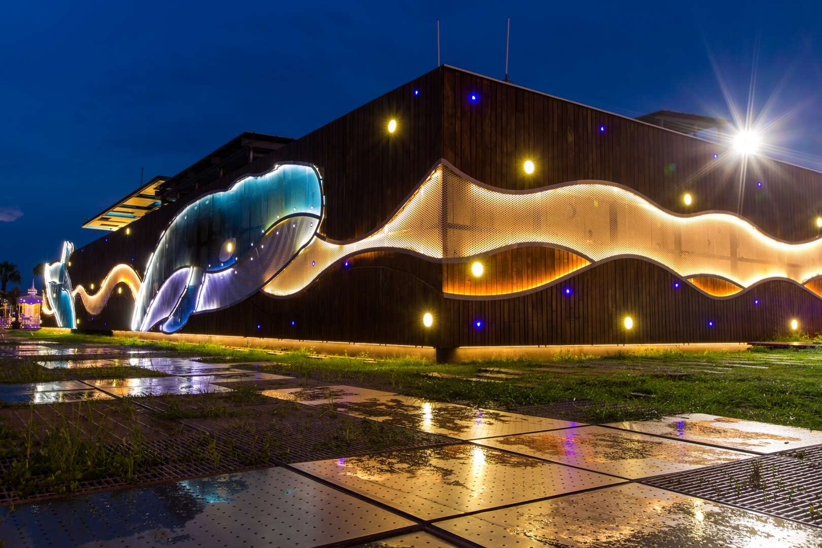 台南看海散步別只去安平老街!安平遊憩碼頭吹海風、看夜景,還能搭船遊港超療癒