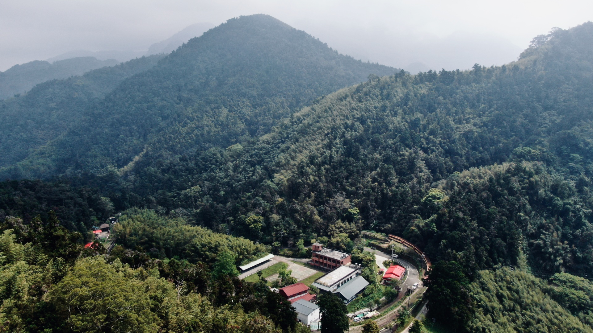 水社寮車站這樣玩！阿里山林鐵上的Ω字形秘境，山林視野與鐵道風景一次收下