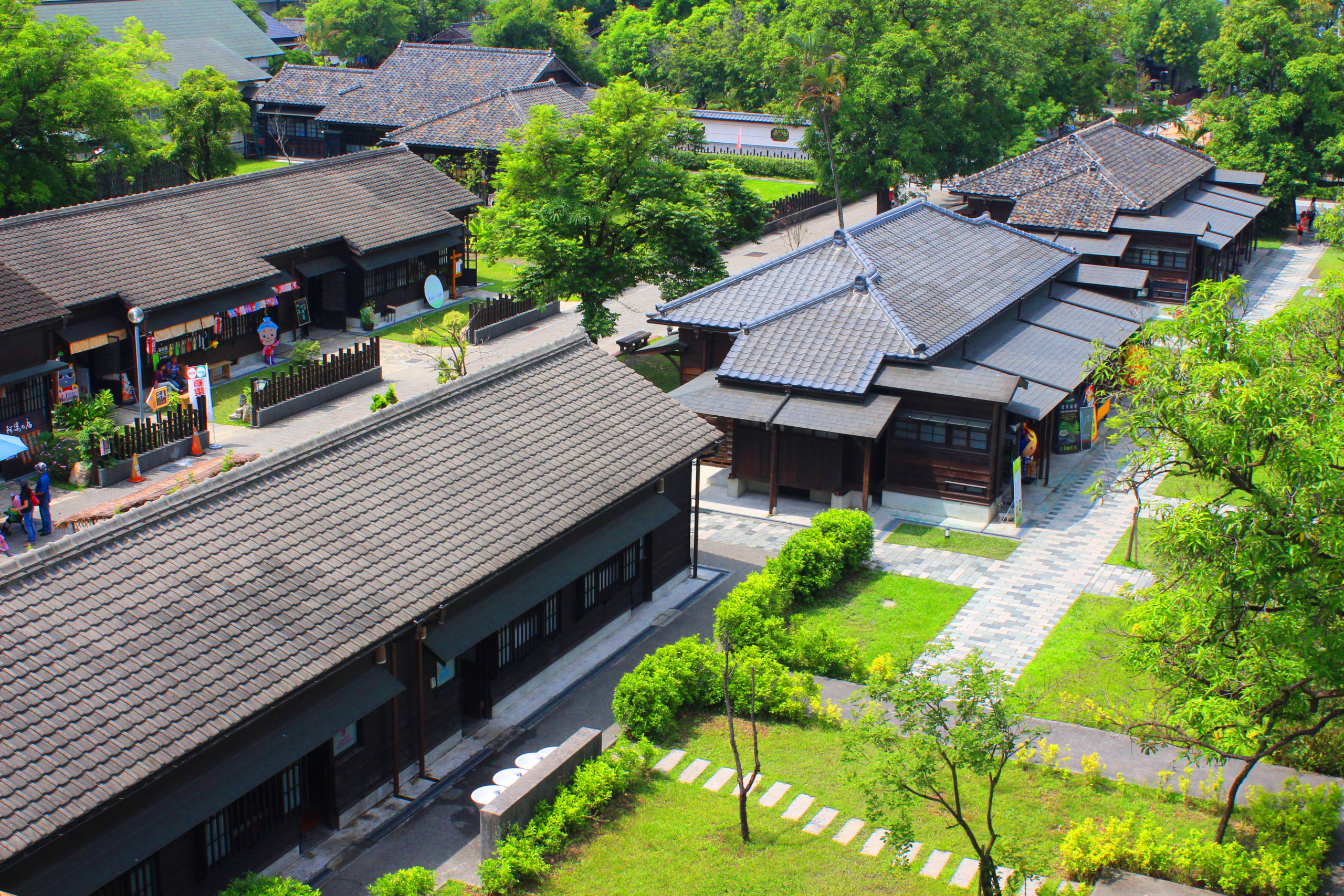 在檜意森活村與時間相遇的那一刻,讓思緒被帶走,只留下眼前純粹景色