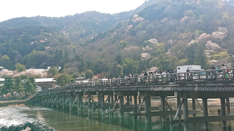 嵐山一日遊不是只拍竹林,從渡月橋走到天龍寺、再把山邊散步和老街節奏排進去,才最像京都