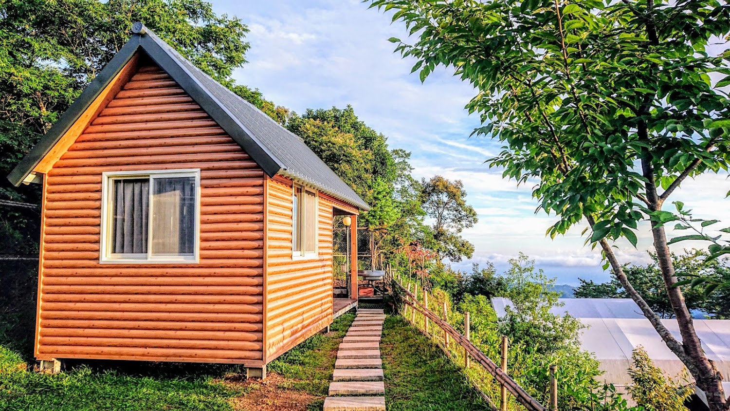 新竹峨眉湖周邊休憩與露營活動示意