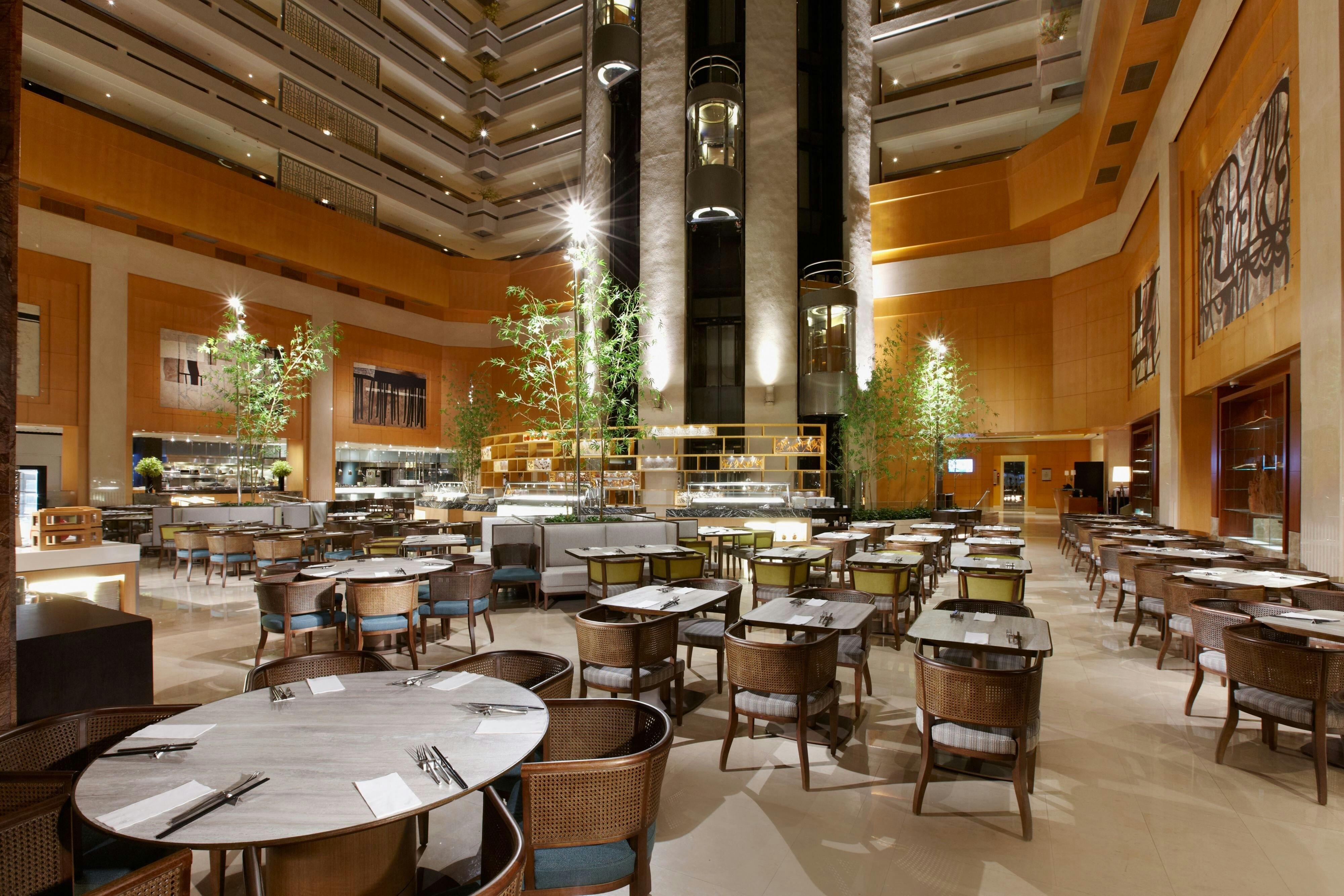 台北喜來登高級餐廳用餐空間