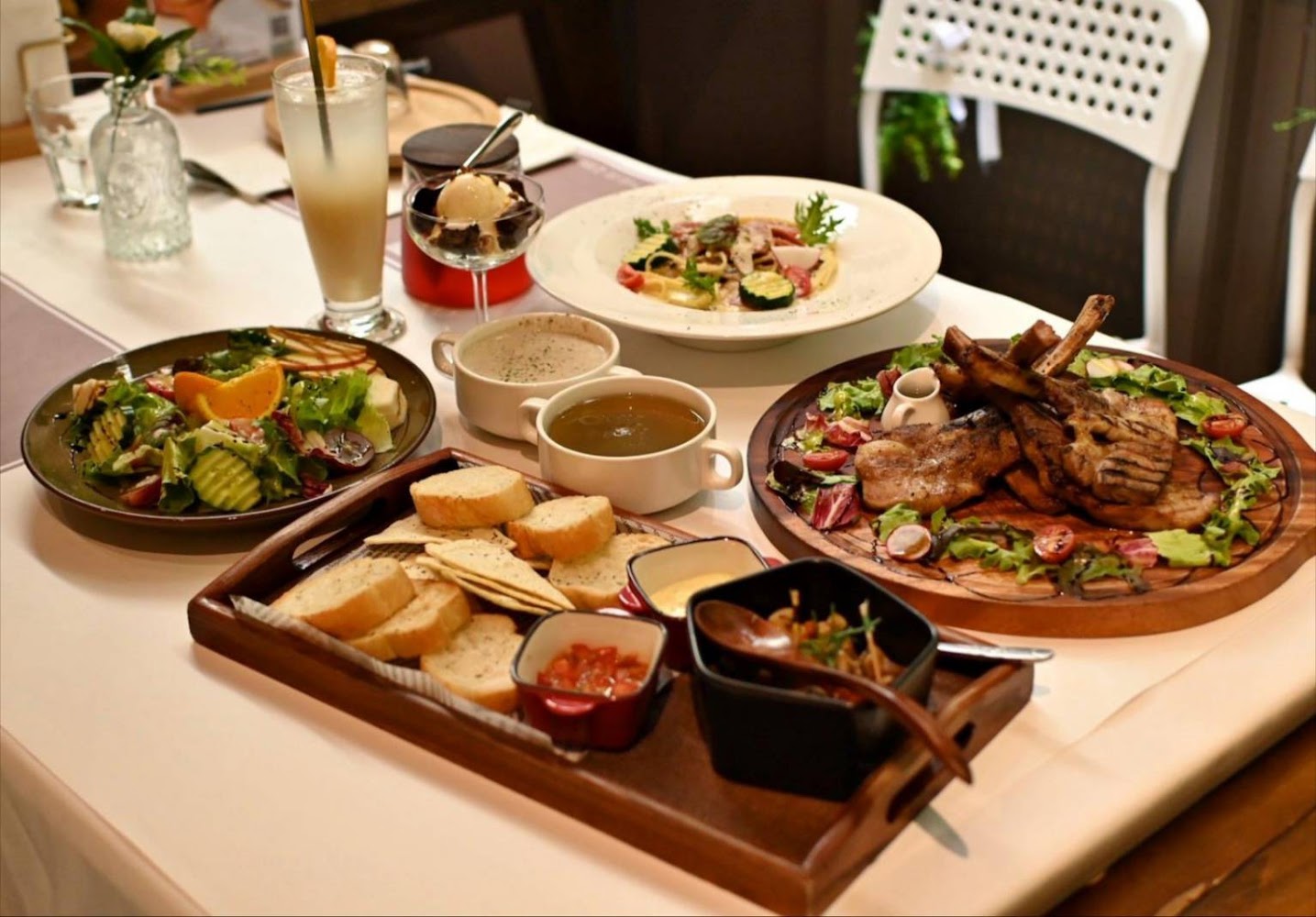 綠萼159豐盛西式套餐桌菜