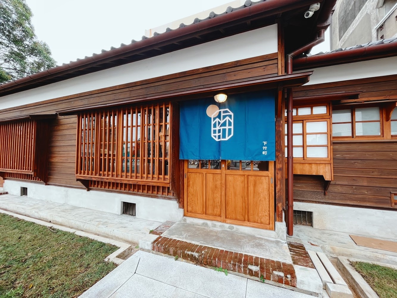 下竹町書坊日式木造建築外觀