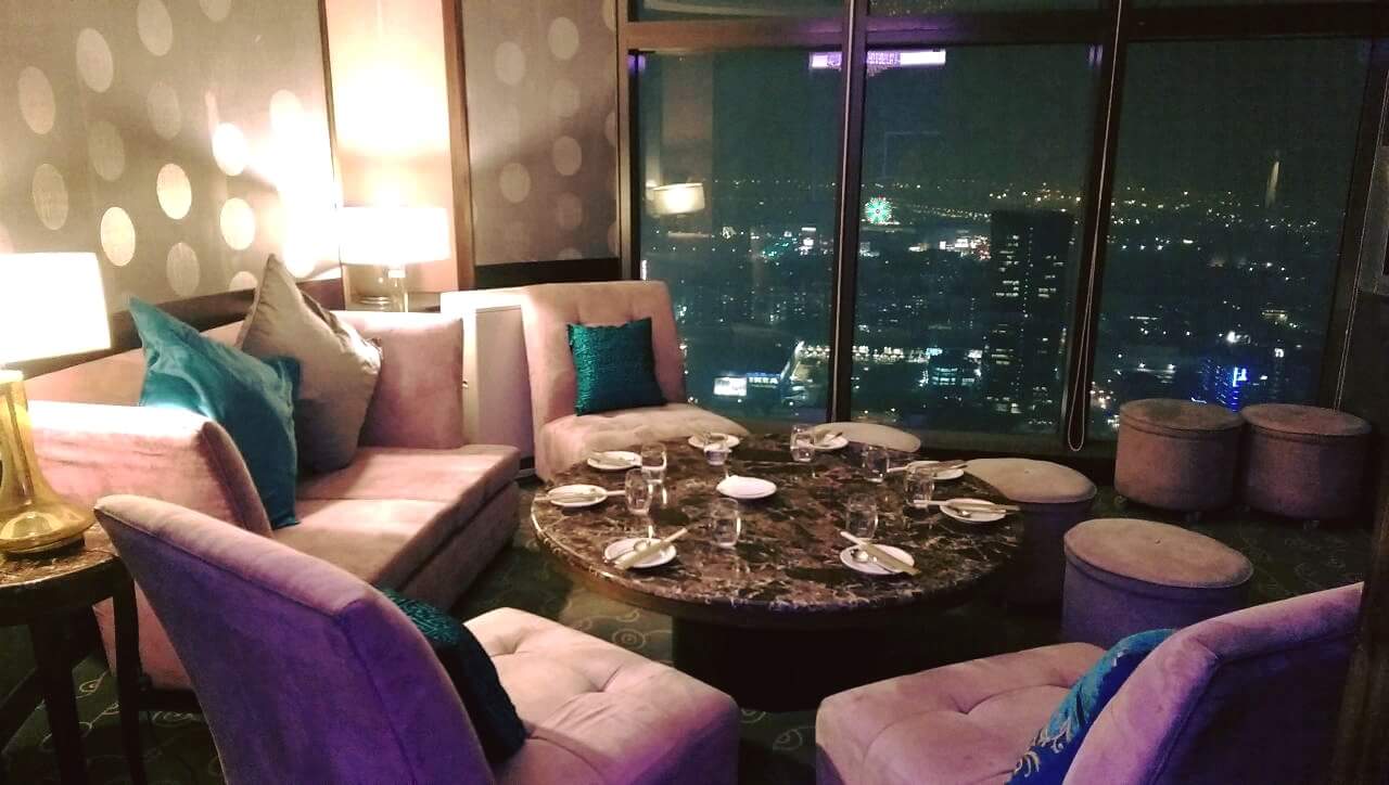 大廳酒吧85Sky Towe Hotel君鴻國際酒店包廂與夜景