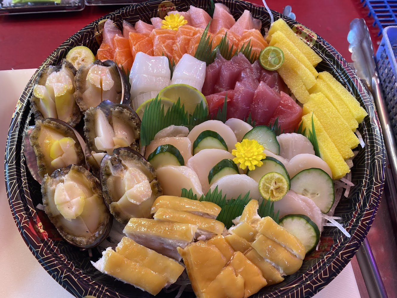 茗品水產綜合生魚片拼盤