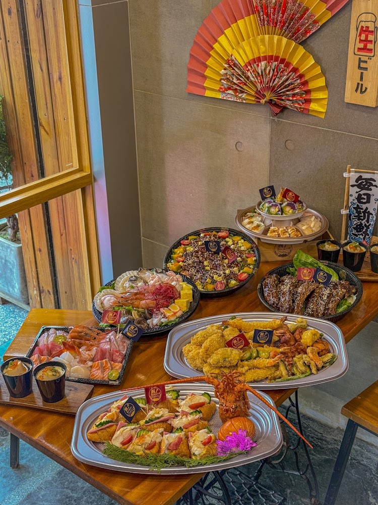 瀬戶ないかい日式料理店豐盛日式料理整桌
