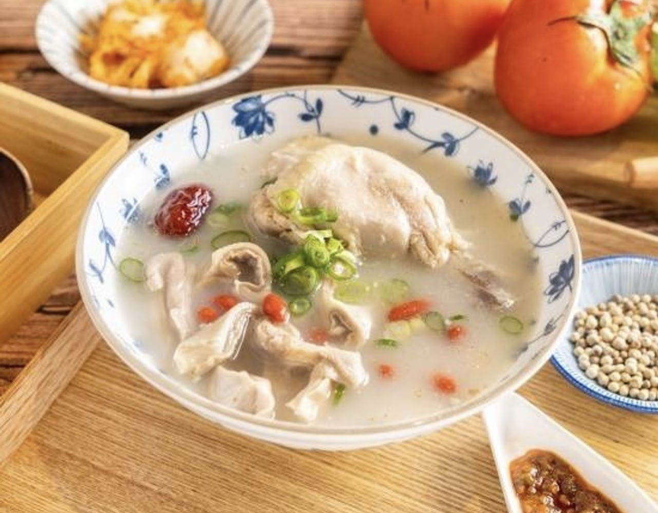 木木食堂雞湯近拍