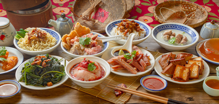 川業肉圓與台灣小吃組合