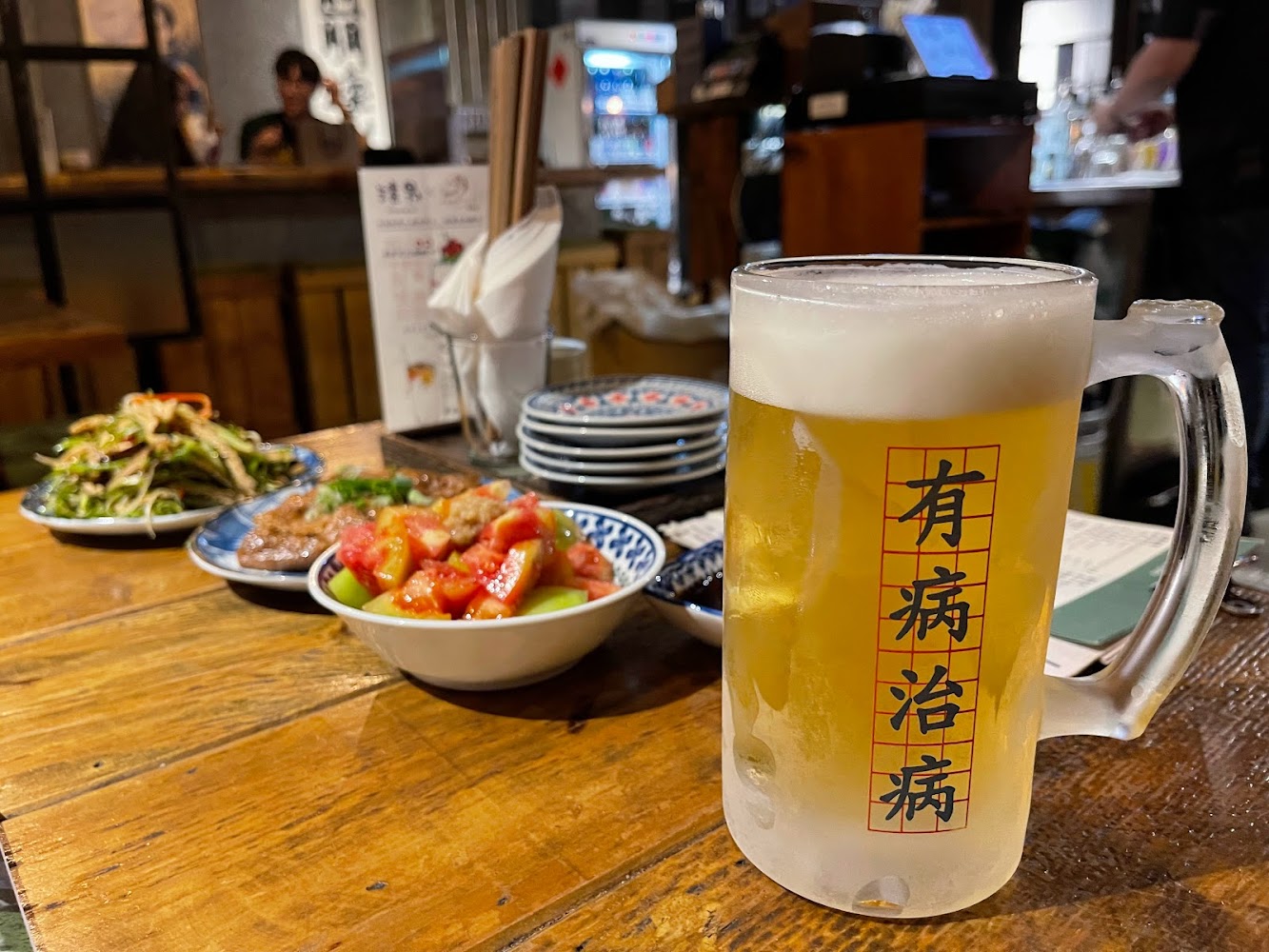 啤酒與台式小菜