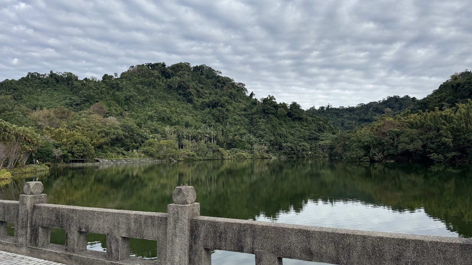 慈湖周邊景觀，綠意盎然