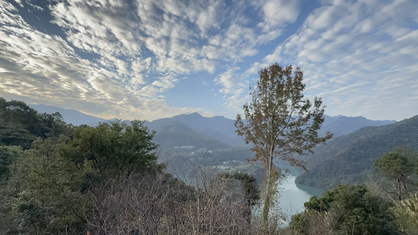 角板山公園眺望大漢溪河谷