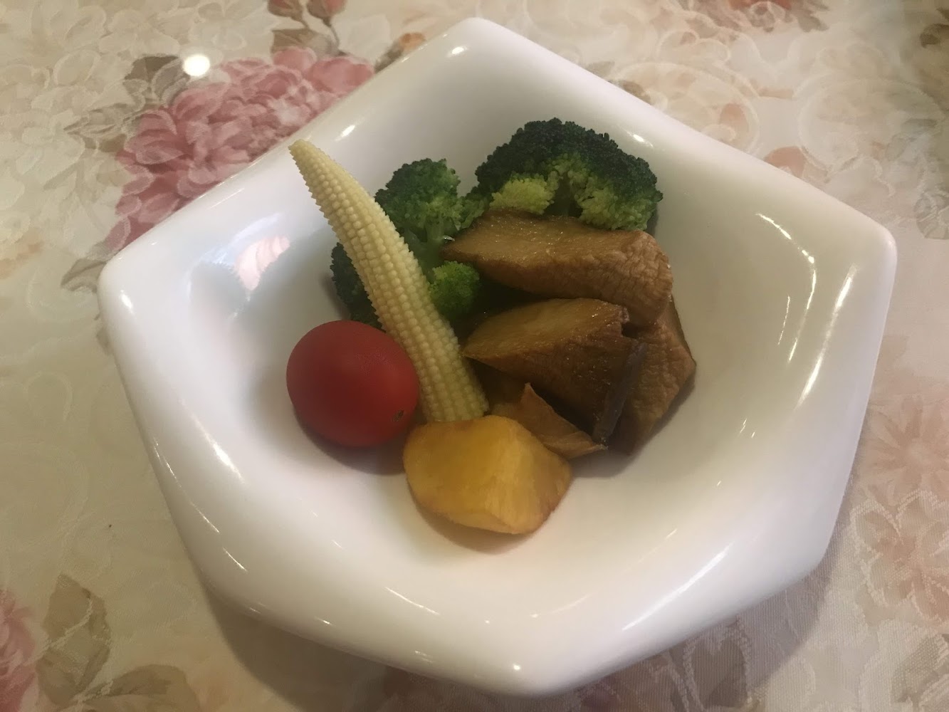淡水迦南餐廳清爽蔬食配菜