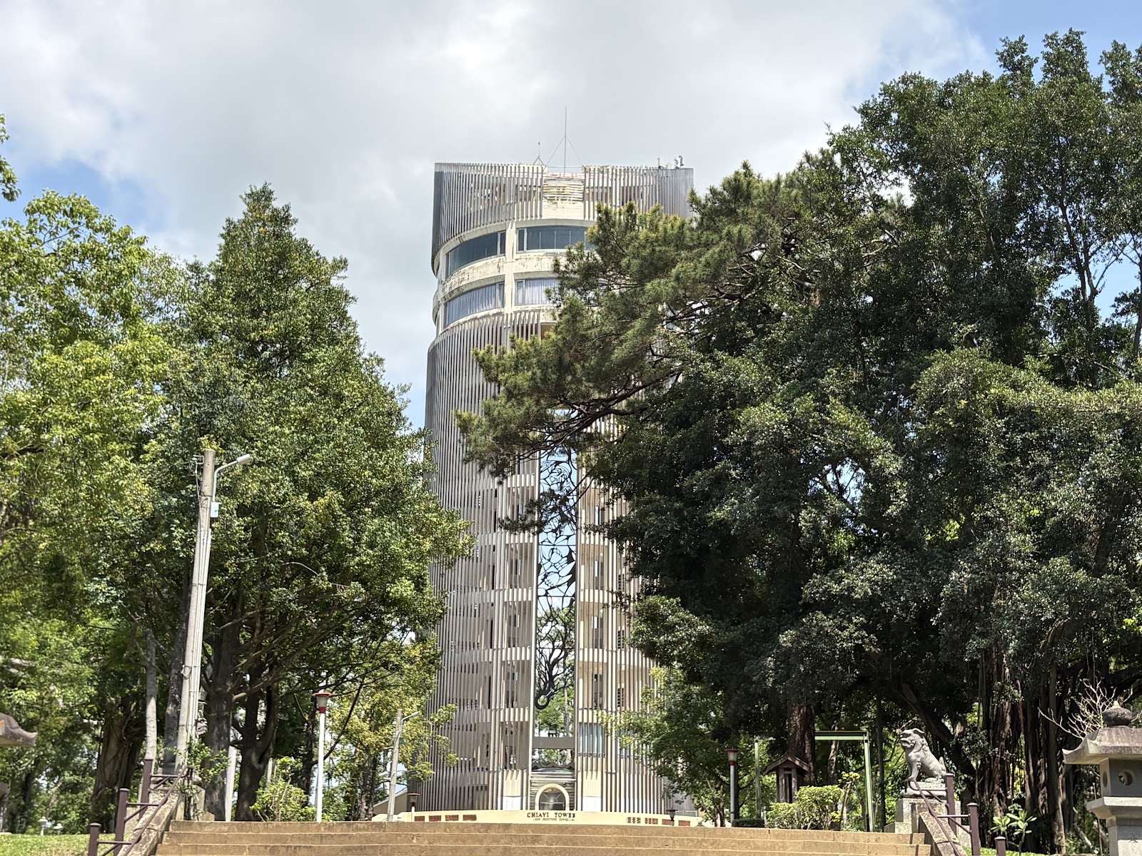 嘉義射日塔外觀嘉義公園地標景點