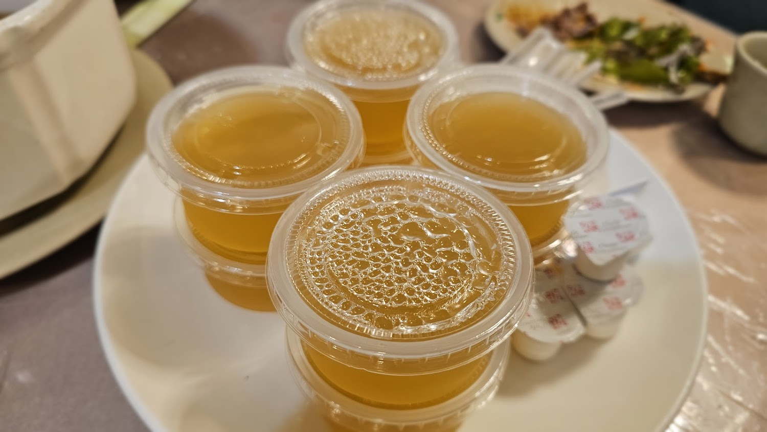 多杯茶凍甜點