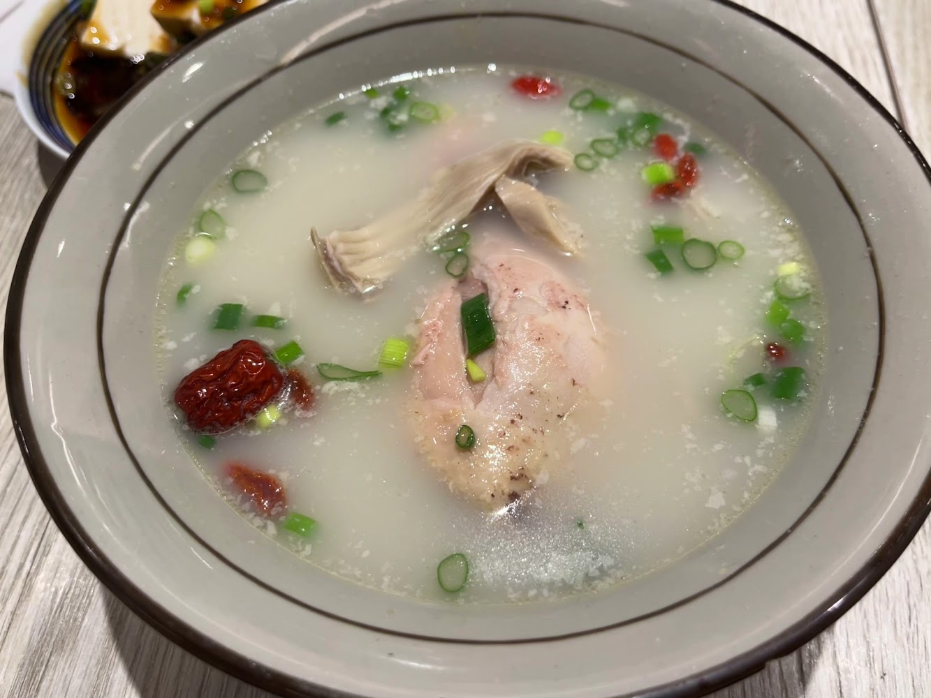 木木食堂乳白雞湯