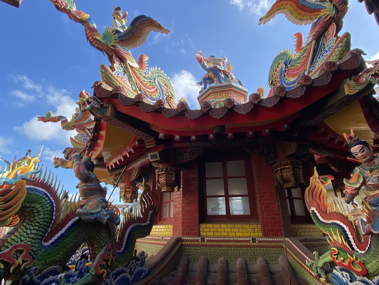 白沙屯拱天宮傳統廟頂剪黏藝術