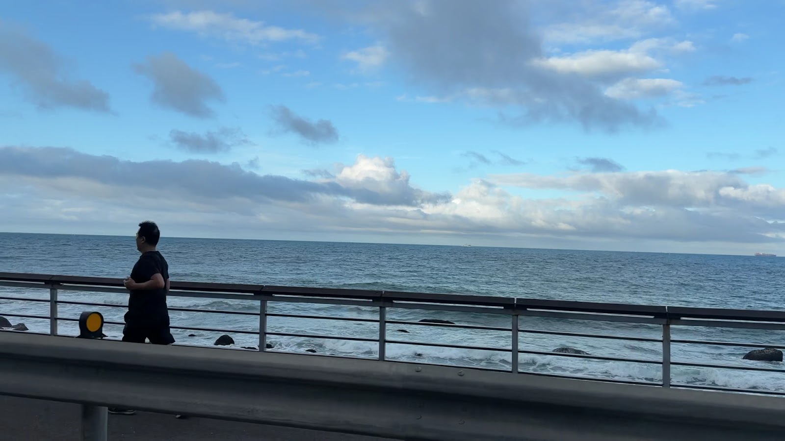 石門洞海岸廣角全景