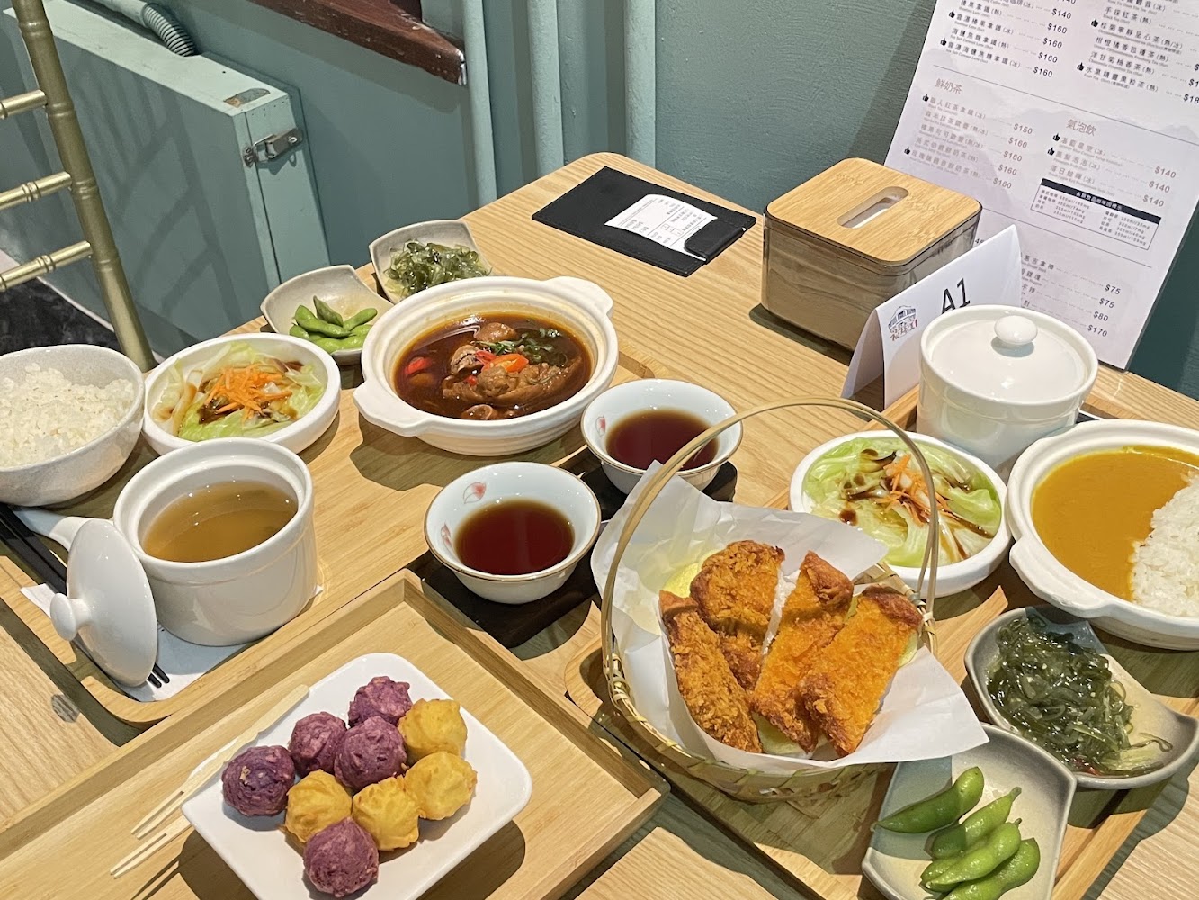 微光曼曼豐富中式套餐