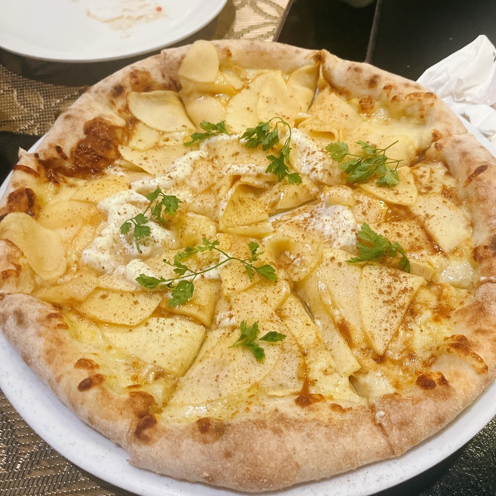 波特廚房餐酒館創意蘋果披薩