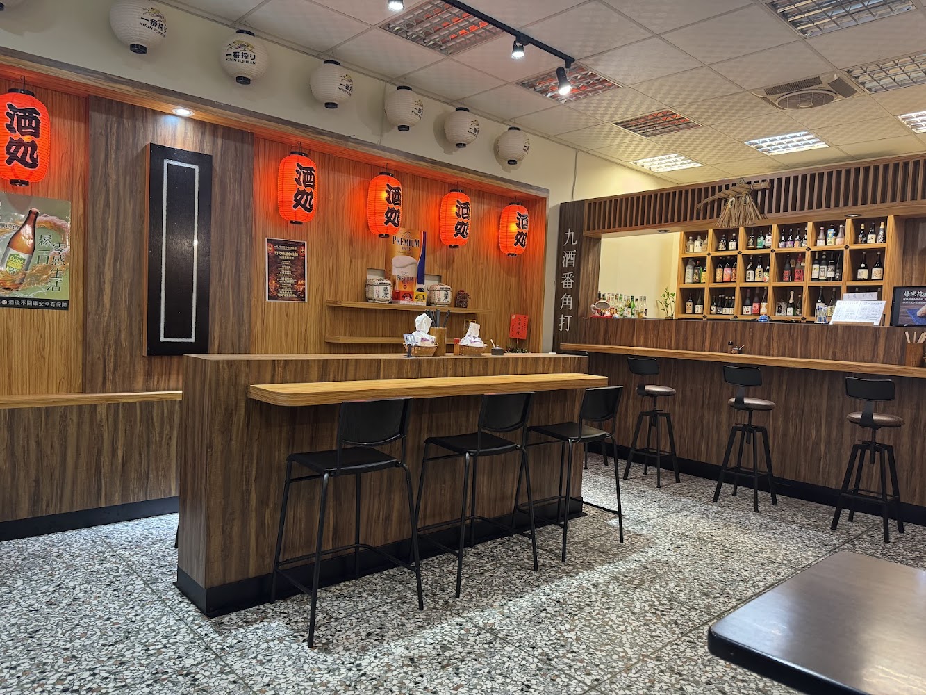 町之味屋台拉麵店內氛圍