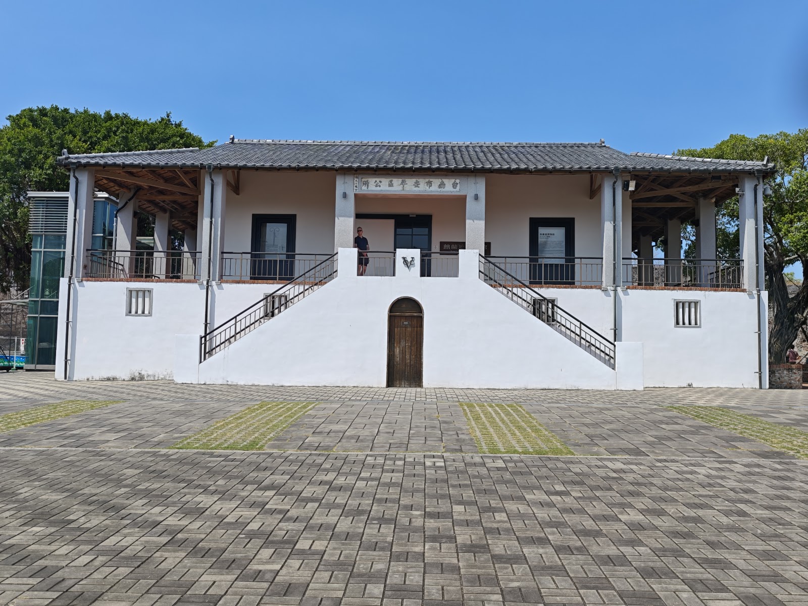 安平古堡主建築臺灣安平古堡公館白色兩層建築