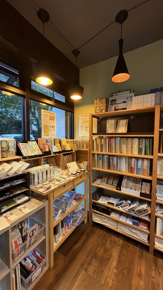 明進文房具店內文具陳列