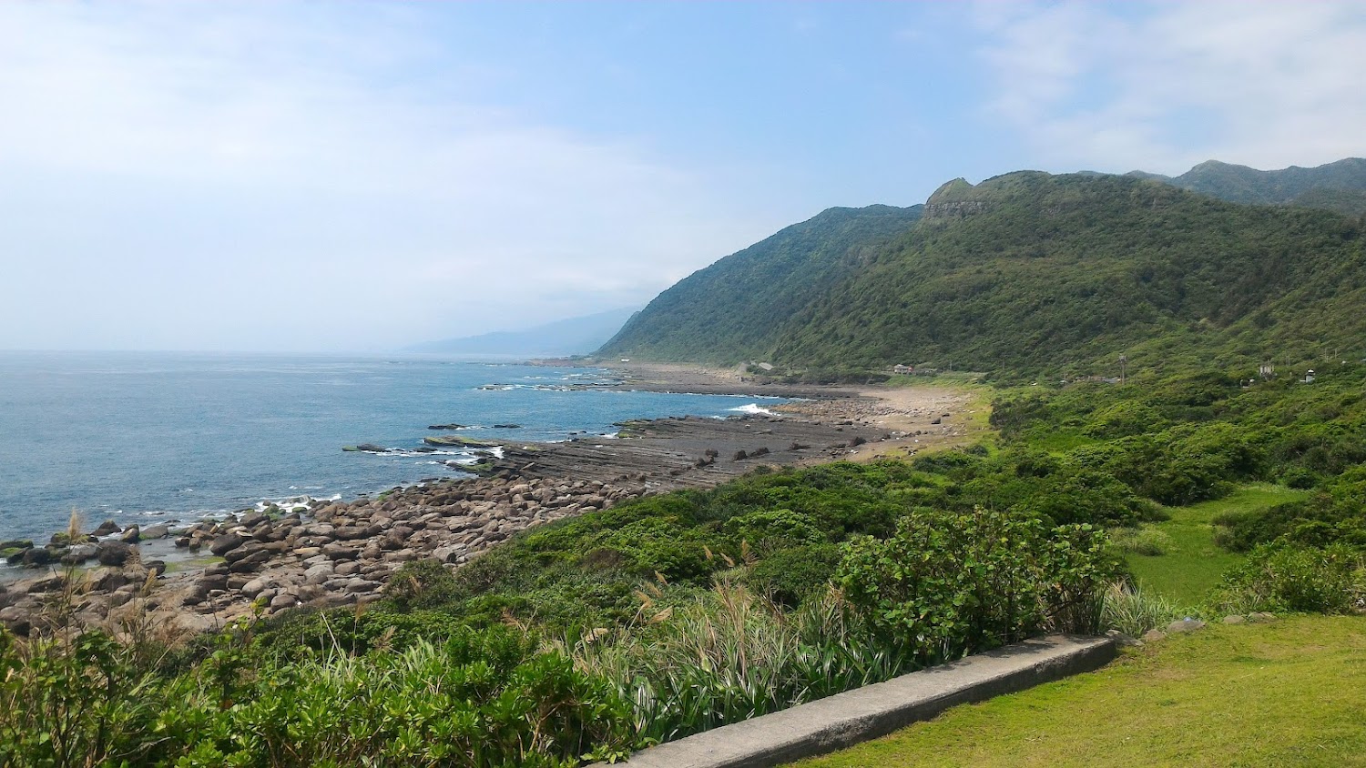 四角窟觀景台海岸線景觀