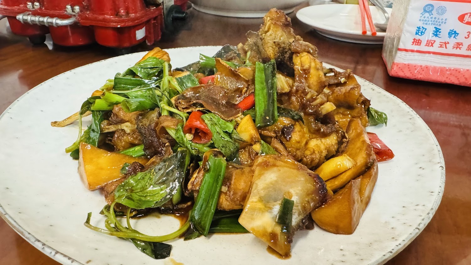 中式熱炒雞肉料理