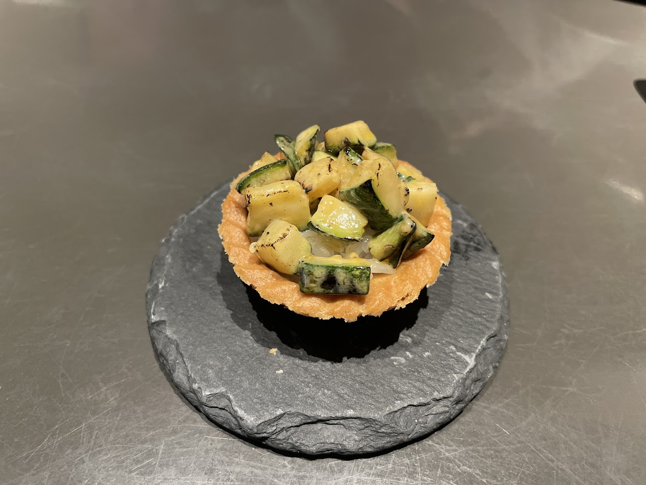 植橪和食櫛瓜鹹派