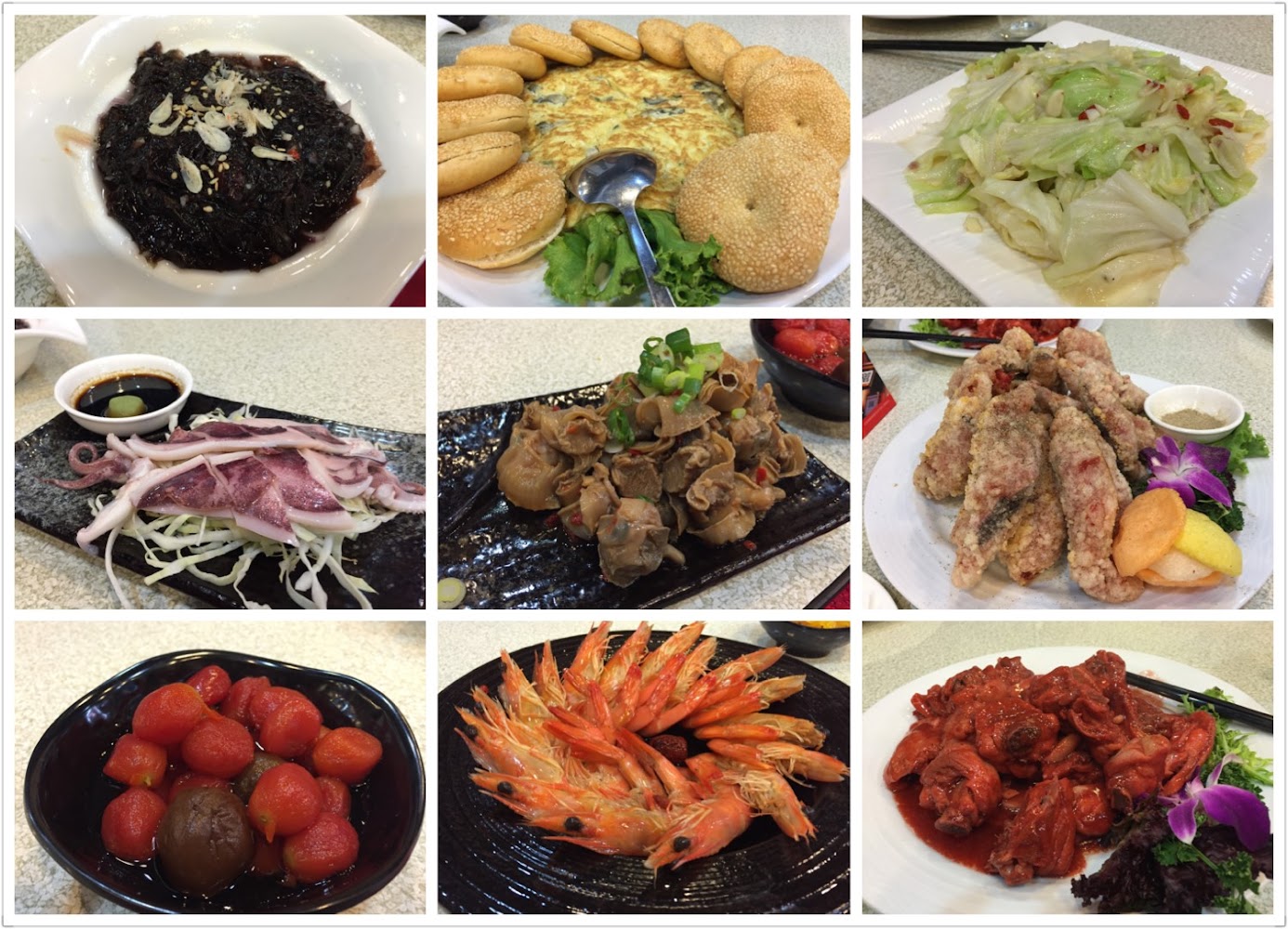 枕戈待旦馬祖道地美食料理多道菜色