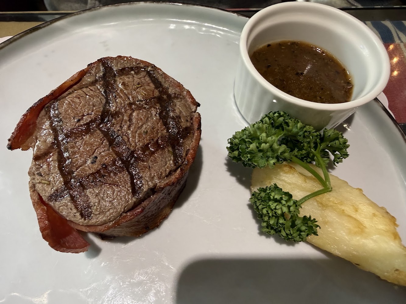 松濤園烤牛排主餐