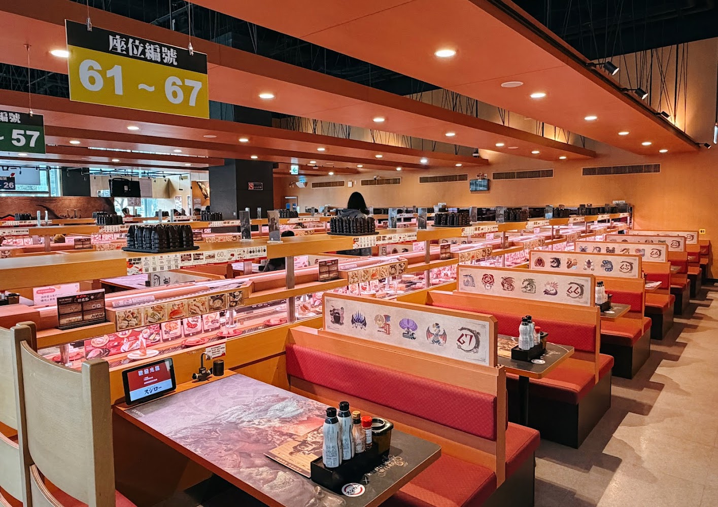 壽司郎台北民權建國店室內環境