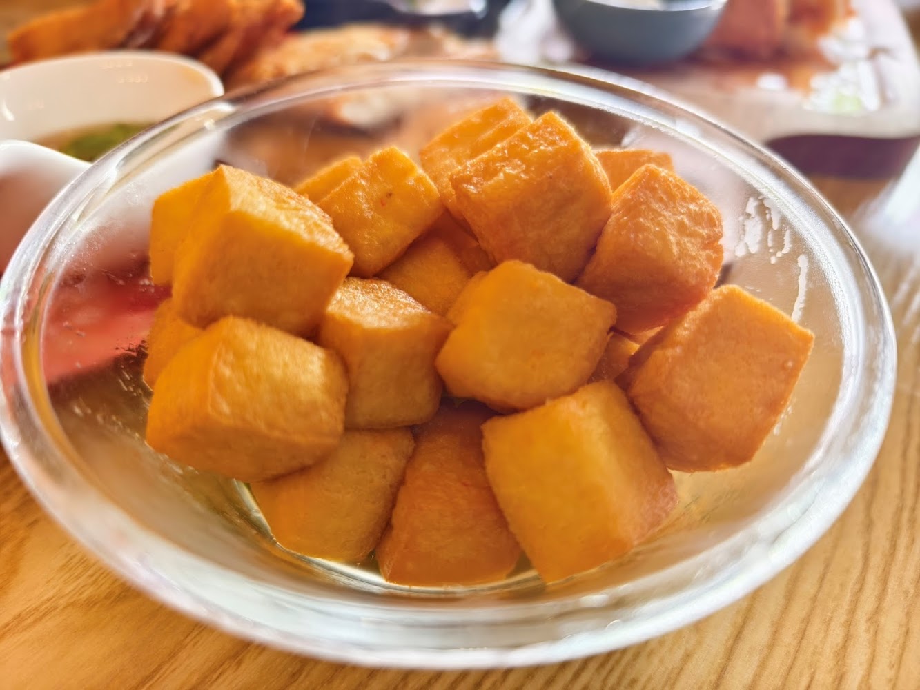 Luna庭苑金黃酥脆炸豆腐