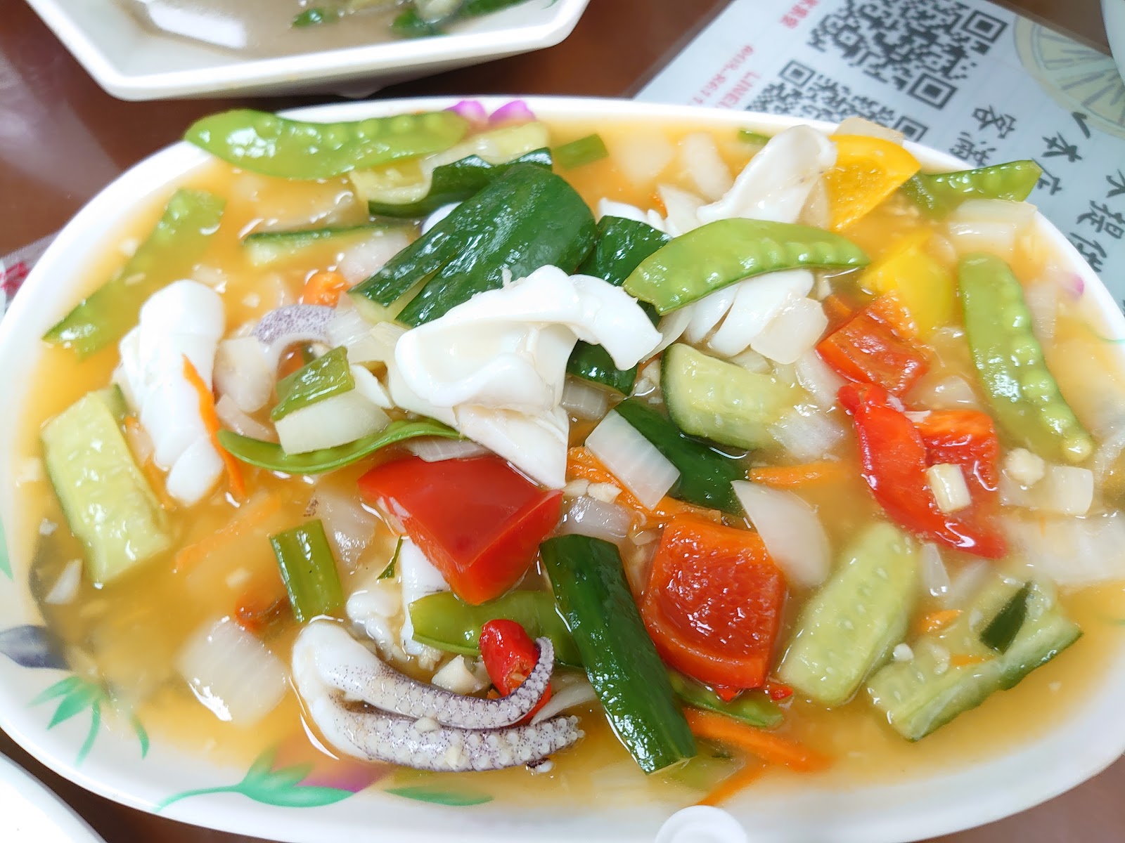 佳興冰菓室生炒軟絲