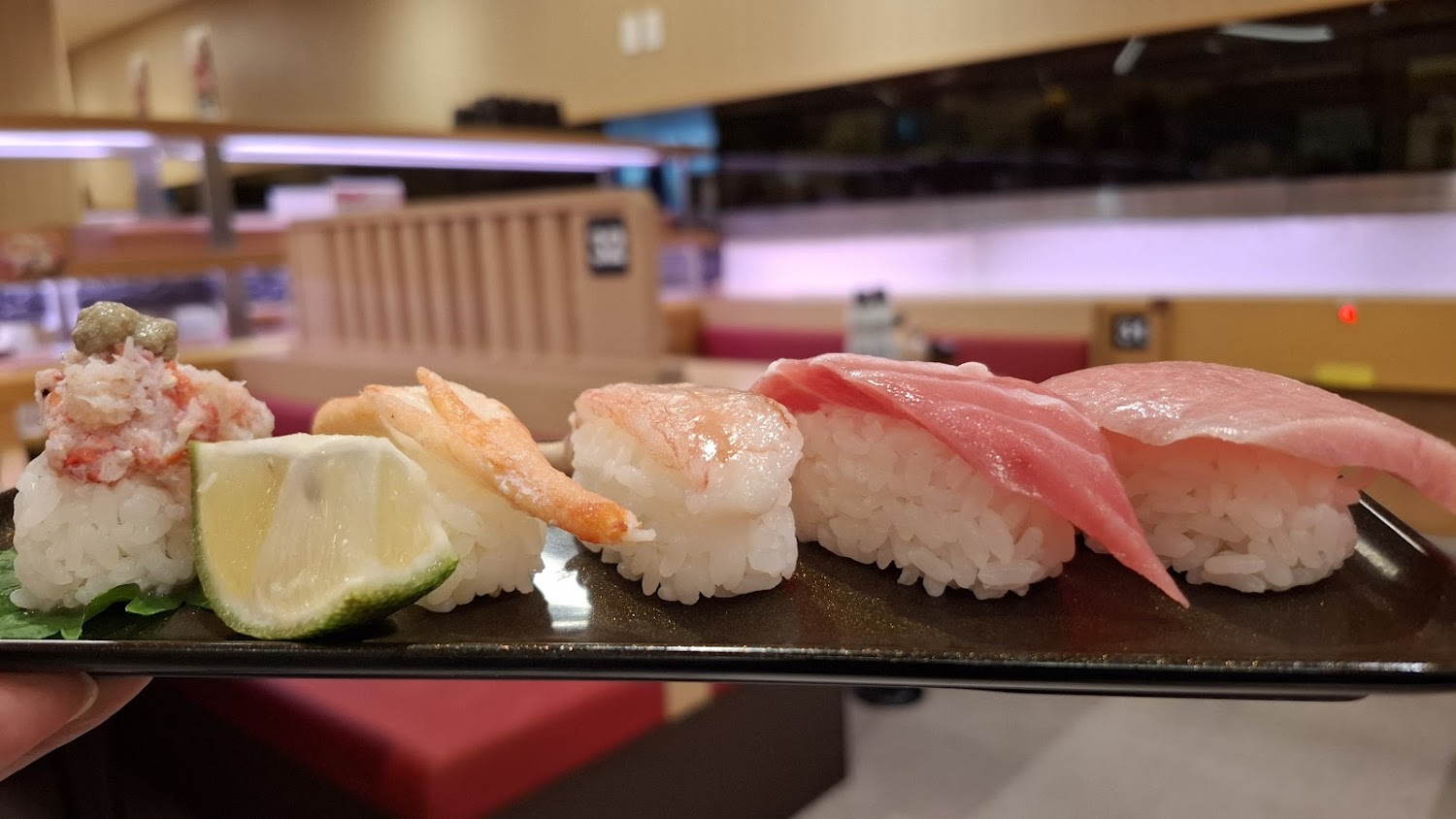 壽司郎台北永春店綜合壽司拼盤