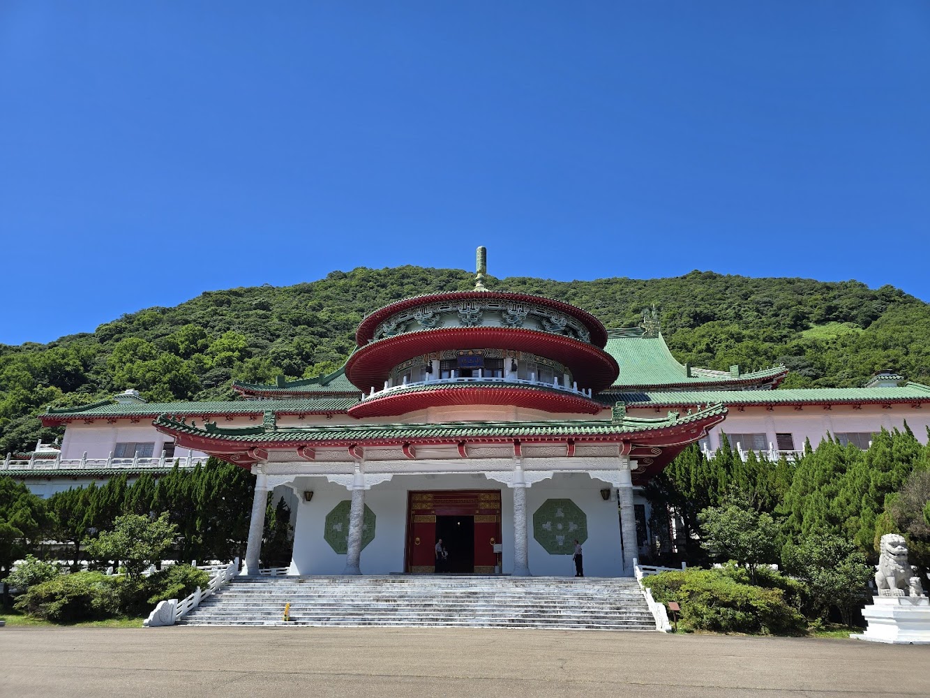 陽明山中國風建築外觀