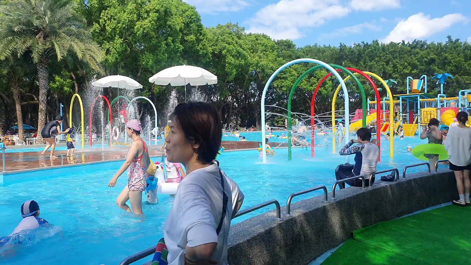 知卡宣綠森林親水公園兒童池