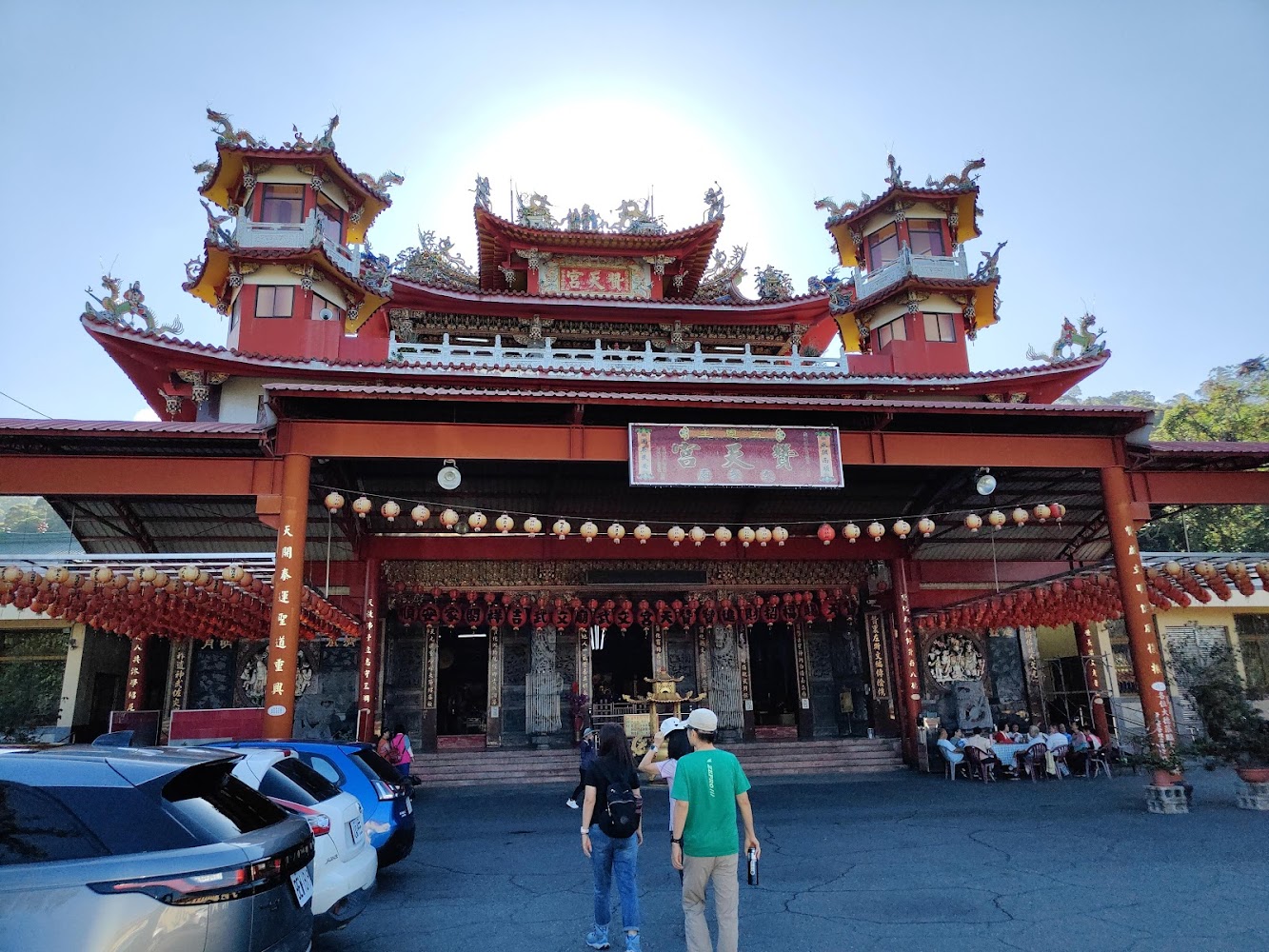 傳統中式廟宇外觀