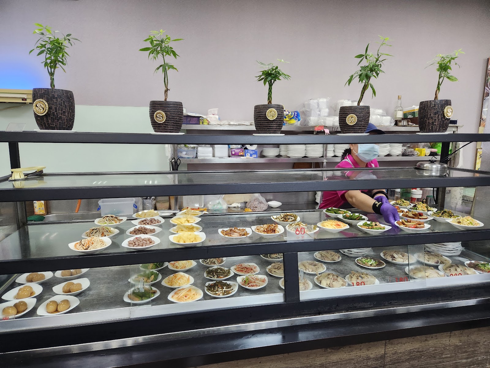 劉家酸白菜火鍋小菜展示冰櫃