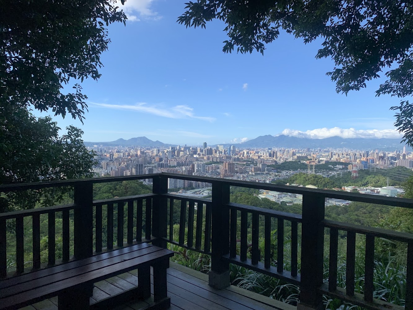 青龍嶺觀景台城市景觀