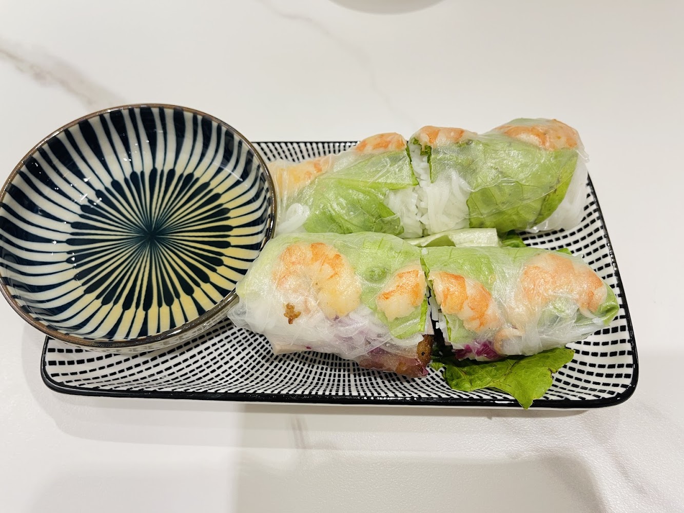 越南生春捲與沾醬