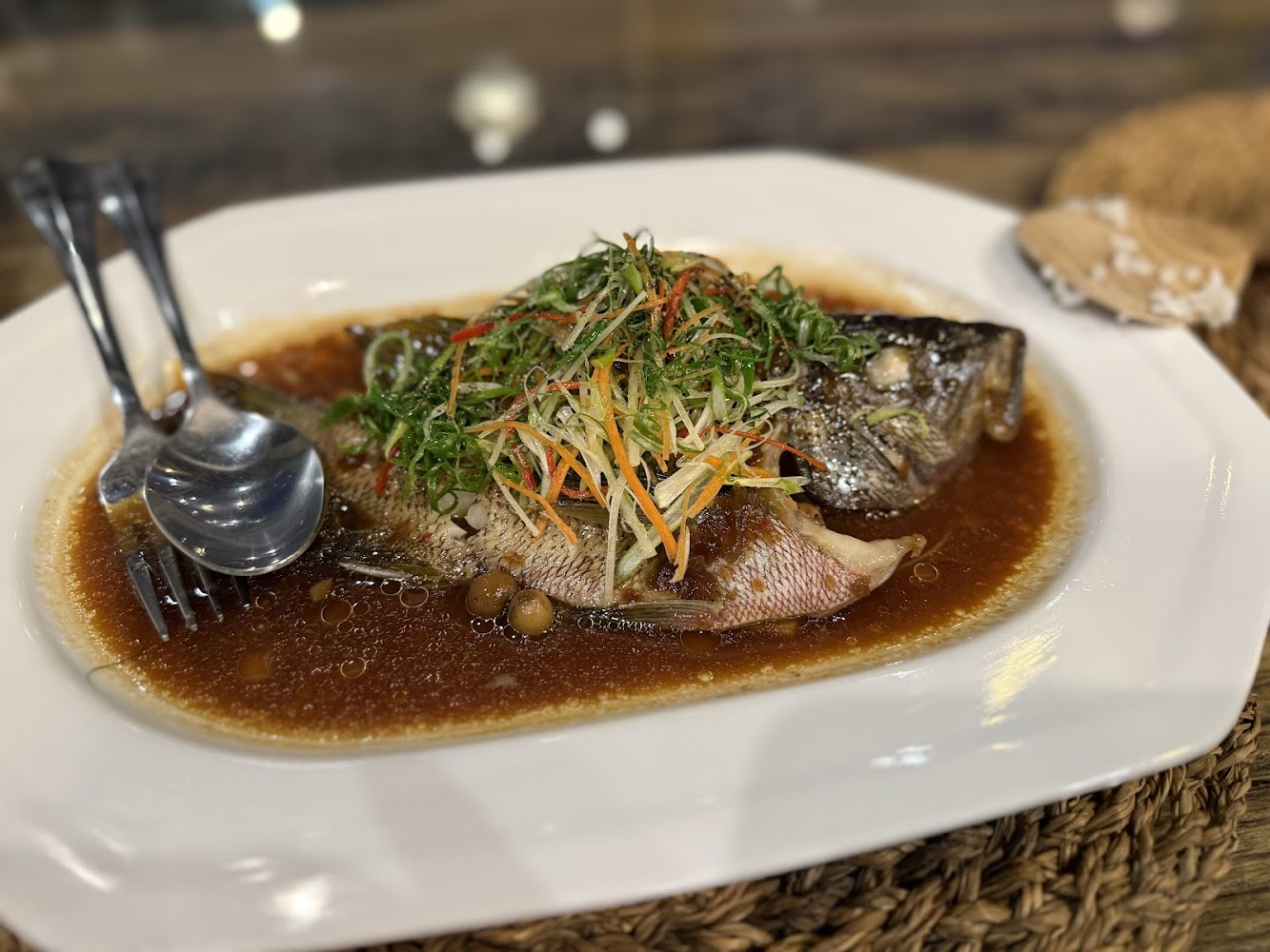 池上豐禾日麗文田館清蒸魚
