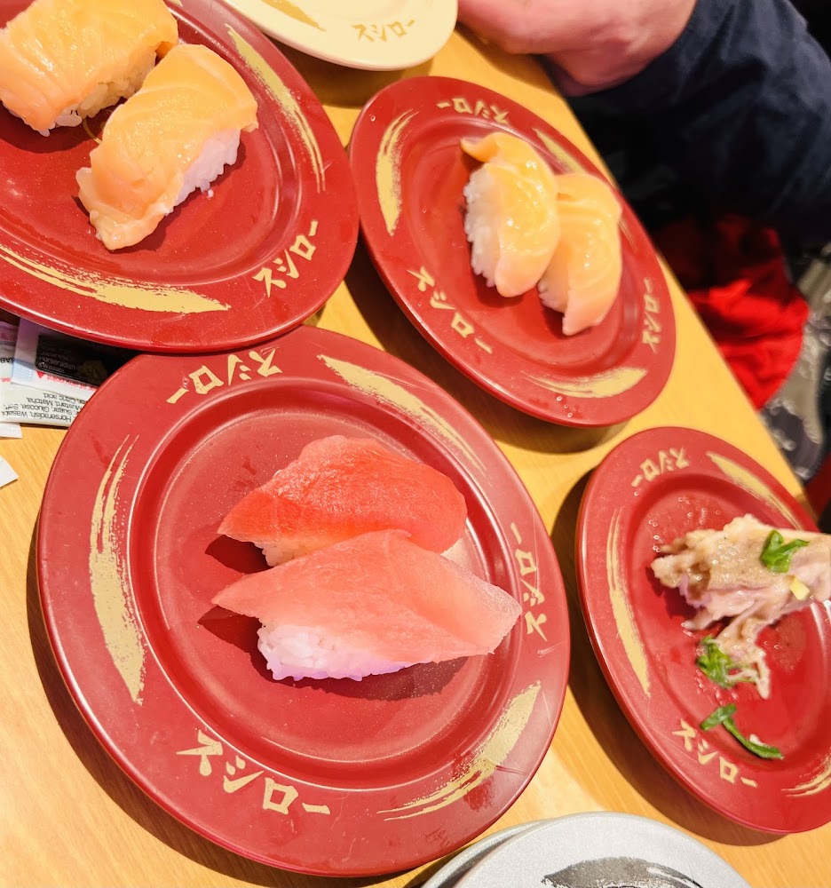 壽司郎台北中華路店多盤壽司