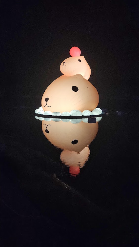 新店碧潭可愛動物造型花燈
