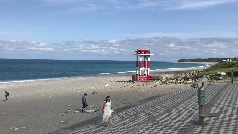 七星潭海灘救生瞭望台