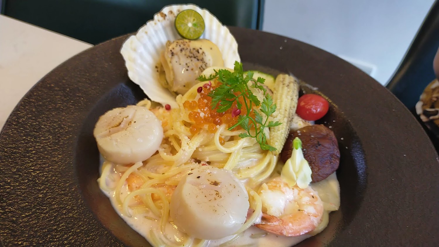 村上沐日豐盛海鮮義大利麵