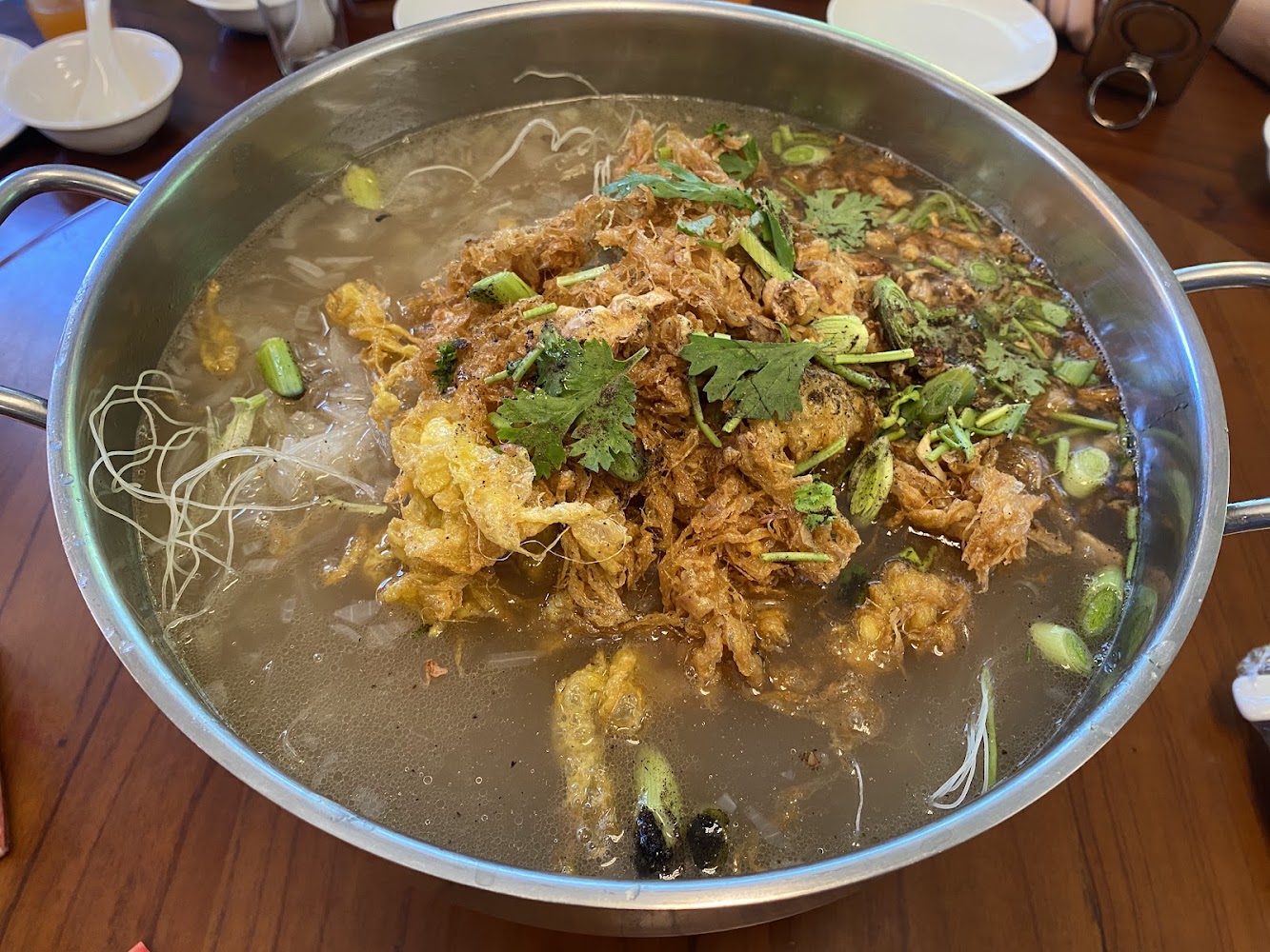 蛋酥冬粉湯鍋